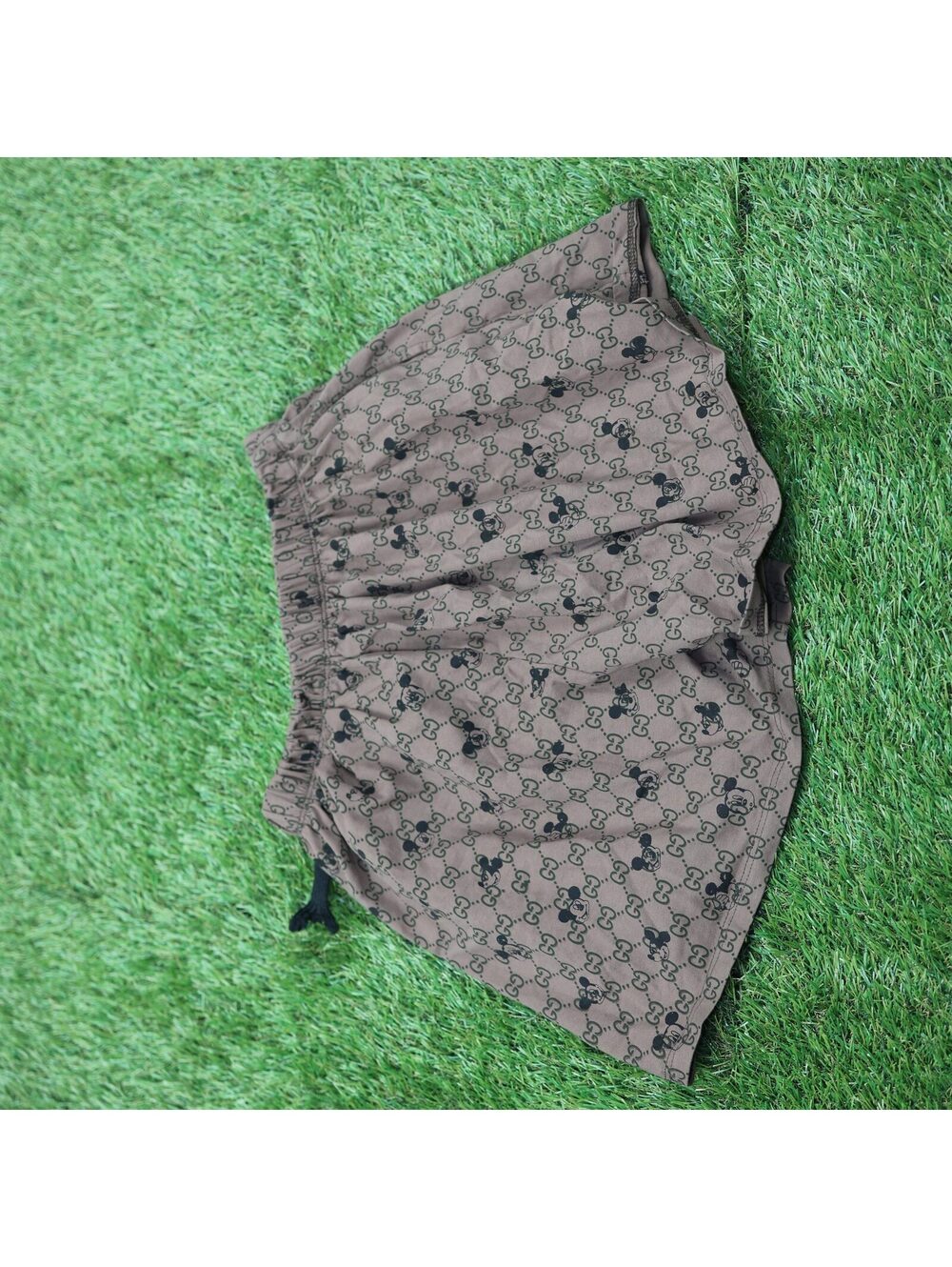 Monogram Print Shorts - Picture 2 of 4